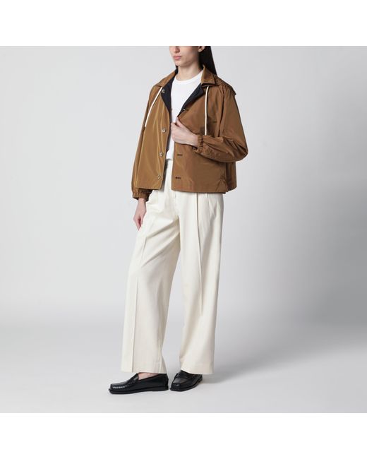 Herno Black Reversible Jacket/Caramel
