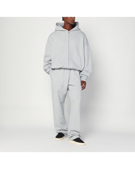 Entire studios White Cotton Jogging Pants for men