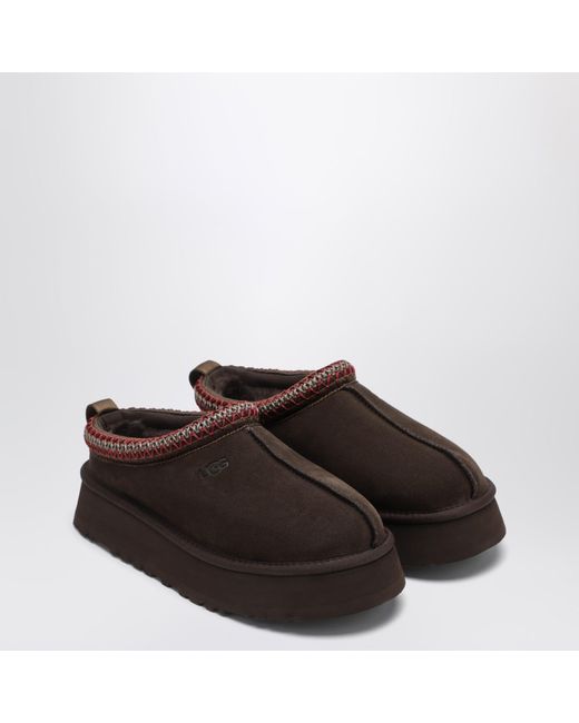 Ugg Brown Suede Tazz Slippers