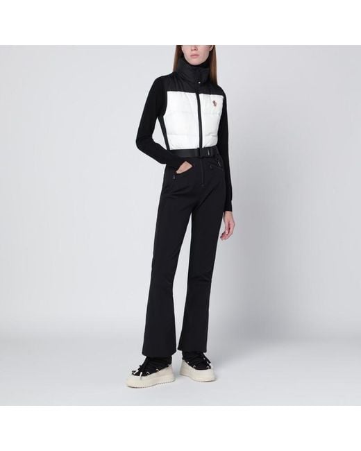 Moncler Black Down-Padded Ski Suit