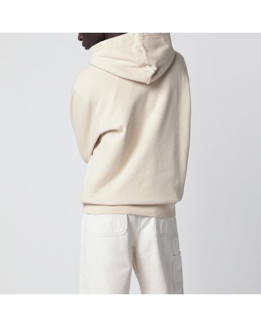 Jacquemus Natural Sweatshirt With Grosgrain Logo for men