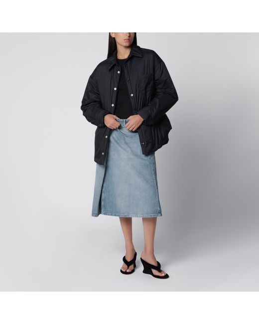 Maison Margiela Black Oversized Padded Jacket