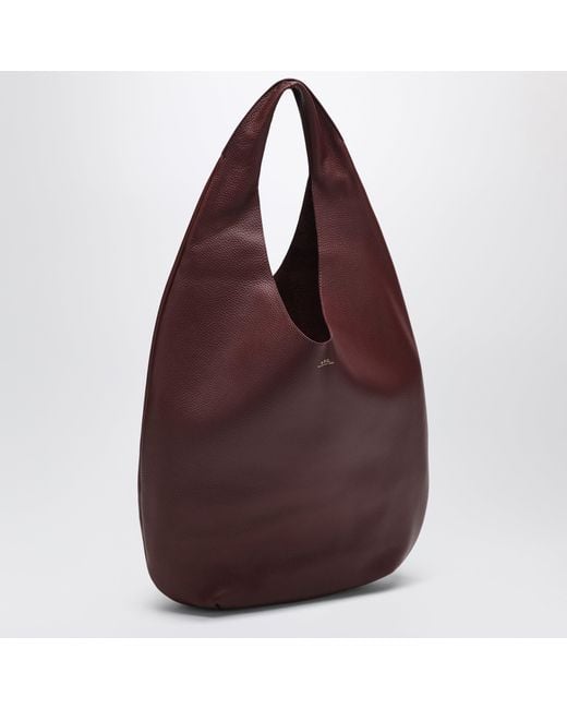 A.P.C. Brown Le Neige Wine Bag