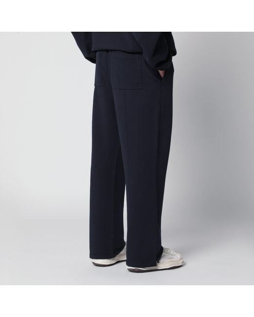 Represent Blue Midnight Cotton Jogging Trousers for men