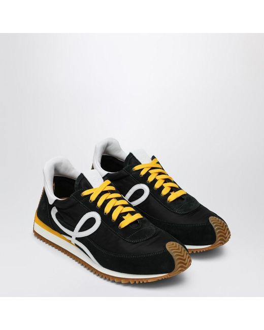 Sneaker flow runner nera/bianca/kaki di Loewe in Blue da Uomo