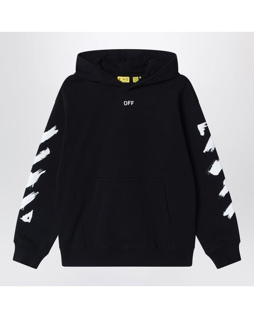 Off-White c/o Virgil Abloh Blue Hoodie With Off Logo