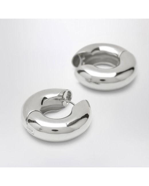 Boucles D'Oreilles Devon Hoop En Argent Eliou en coloris Metallic