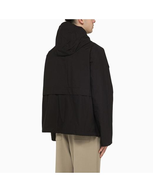 Giacca navy in misto cotone di Studio Nicholson in Black da Uomo