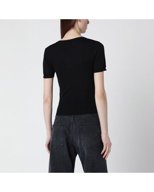 Vivienne Westwood Black Bea Cotton Top