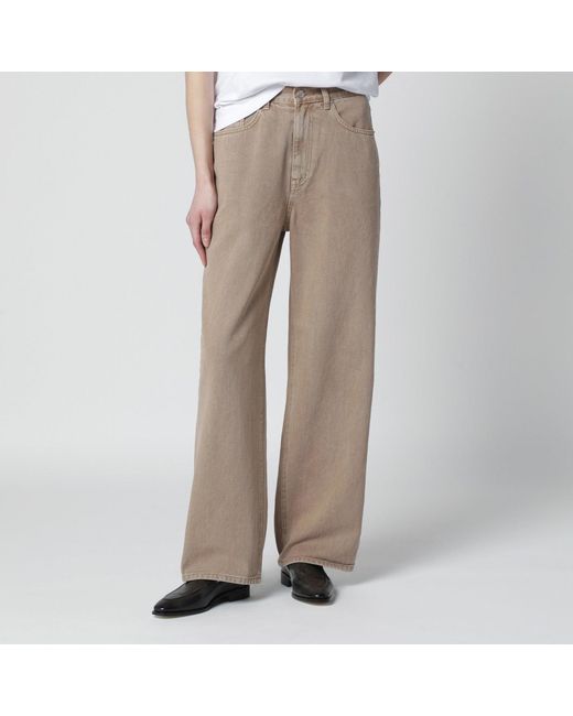DUNST Natural Sand Relaxed Jeans