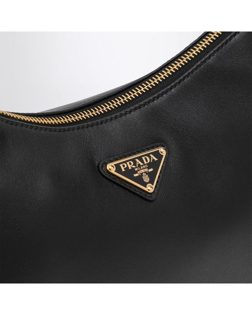 Borsa aimée media nera in pelle di Prada in Black