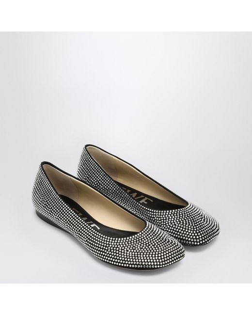 Shoes > flats > ballerinas Loewe en coloris Metallic