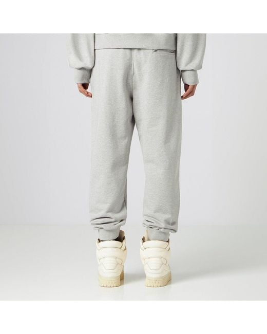 1989 STUDIO Gray Rodeo Melange Tracksuit Trousers for men