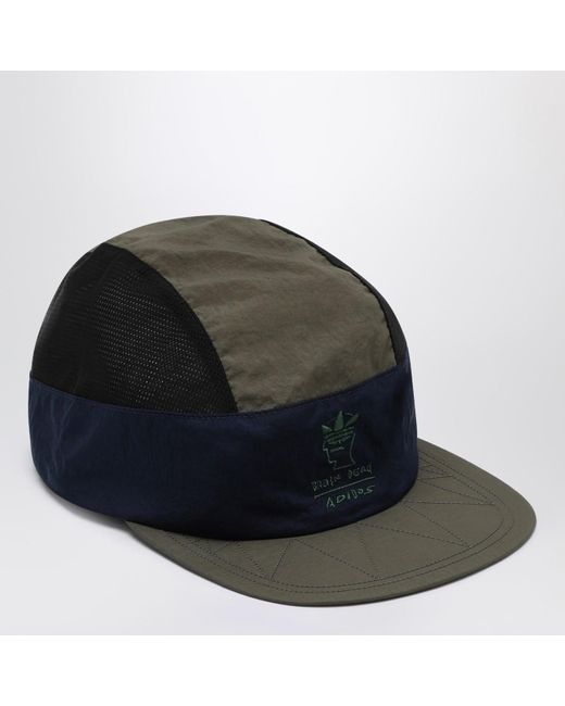 adidas x Brain Dead /blue/green Baseball Cap With Logo for men