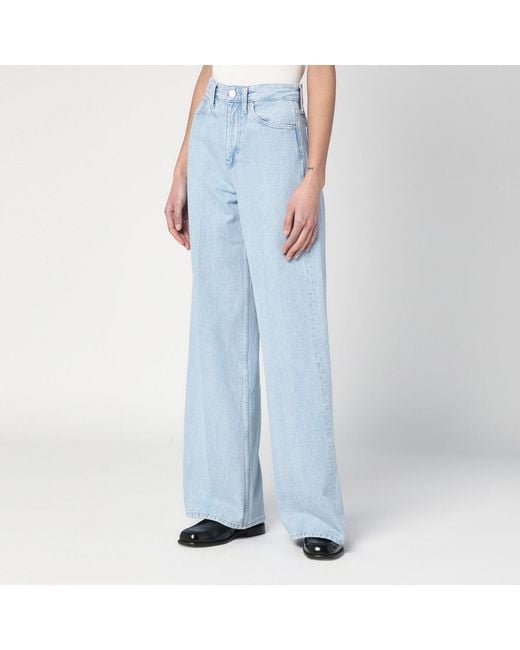 Calvin Klein Blue Wide Jeans