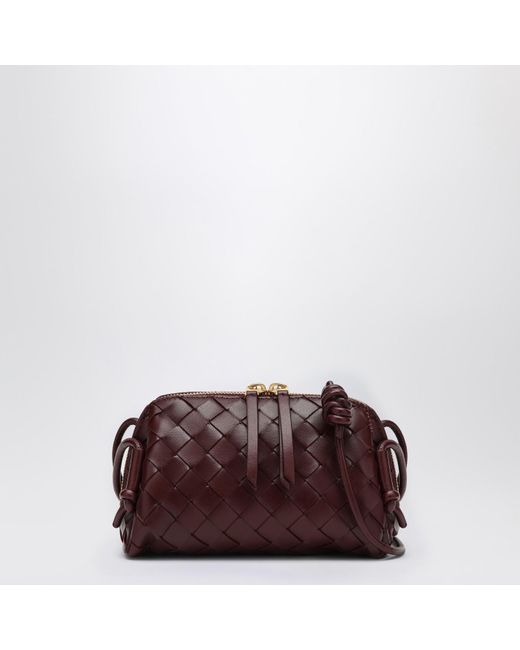 Bottega Veneta Brown Plaited Concert Clutch Bag
