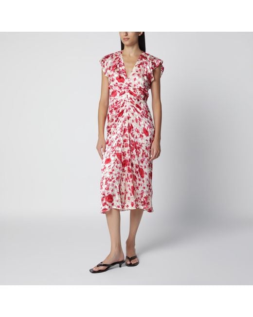 Isabel Marant Red Lyndsay Dress