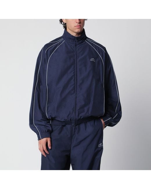 Balenciaga Blue Bodies Track Jacket for men