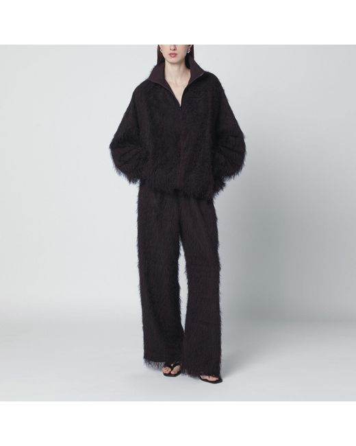 Frankie Shop Black Dark Fringed Trousers
