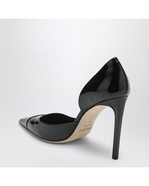 Jimmy Choo Black Brigitte 100 Pumps