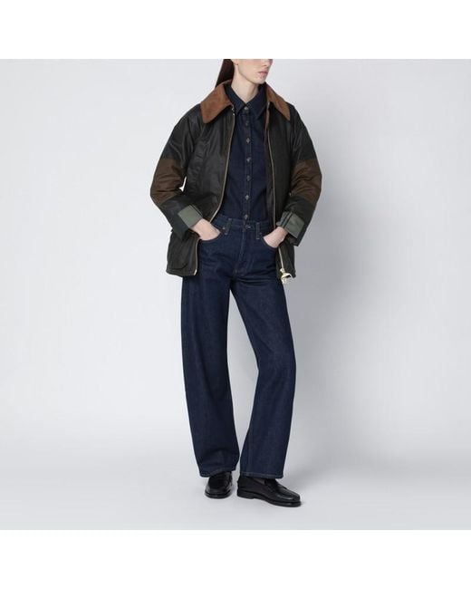 Barbour Black Allerston Waxed Jacket