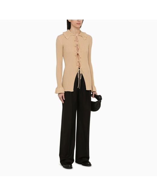 By Malene Birger Natural Devora Knitted Cardigan