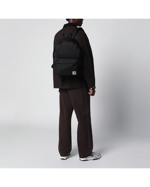 Carhartt Black Recycled Polyester Jake Backpack for men