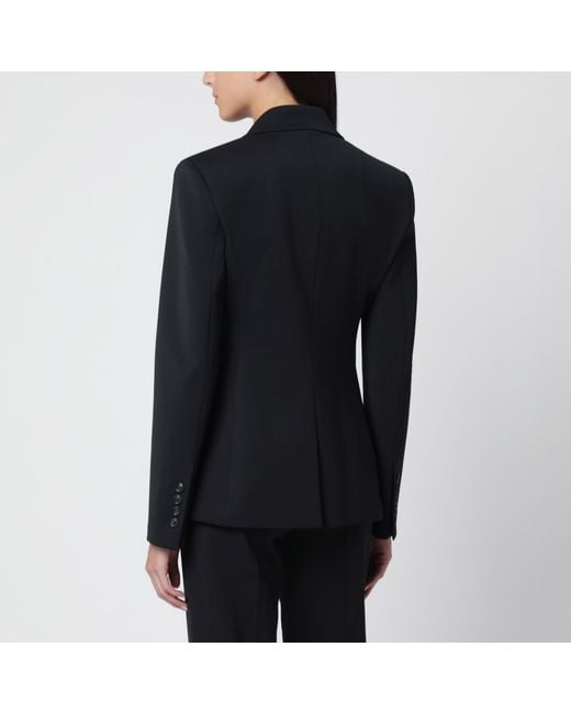 ANDAMANE Black Single-Breasted Jacket