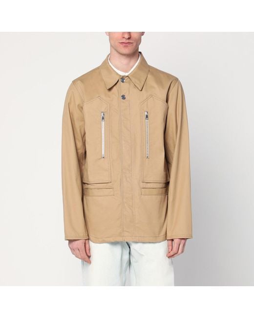 Giacca Camicia di NAMACHEKO in Natural da Uomo