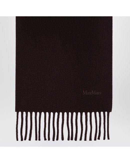 Sciarpa Marrone di Max Mara in Black