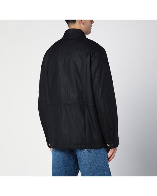 Veste International Cirée Noire Barbour pour homme en coloris Black