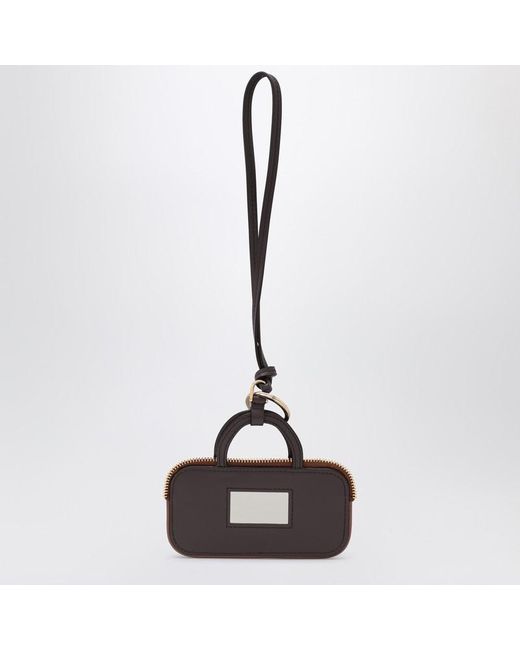Trick Arcadie Couleur Cognac En Cuir Miu Miu en coloris Brown
