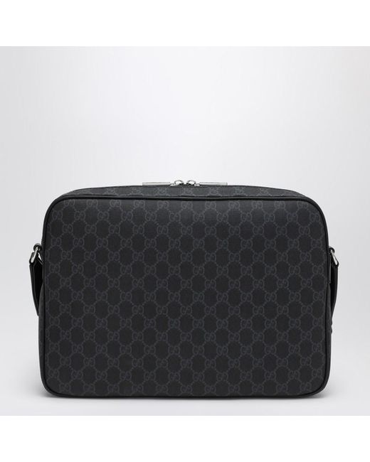 Borsa a tracolla in tessuto gg supreme di Gucci in Black da Uomo