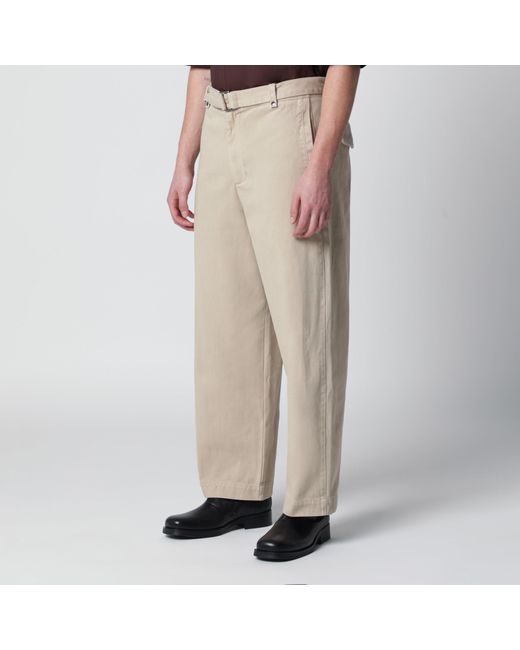 Entire studios Natural Gully Chino Trousers for men