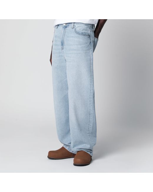 Carhartt Blue Landon Pant/Heavy Worn Bleached for men