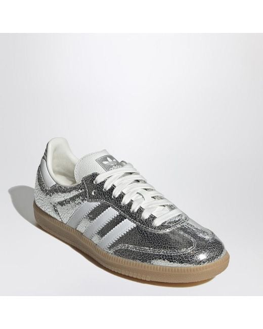 Sneaker samba og silver metallic/white di Adidas Originals