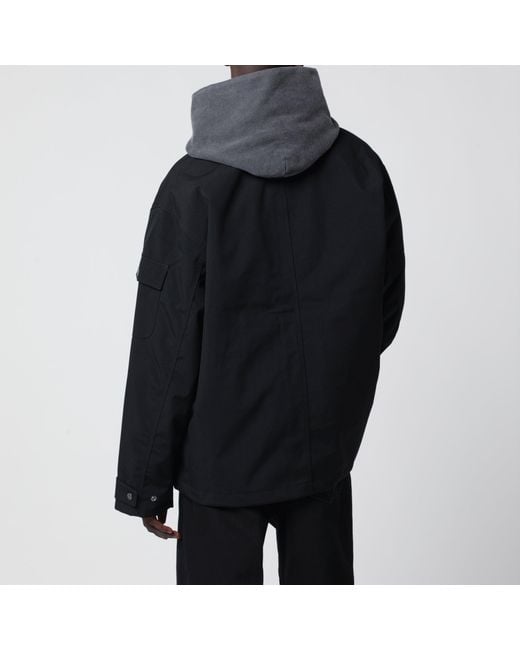 Carhartt Black Clapton Shirt Jacket for men