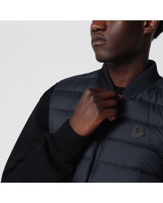 Moncler Black Quilted Froissel Waistcoat for men