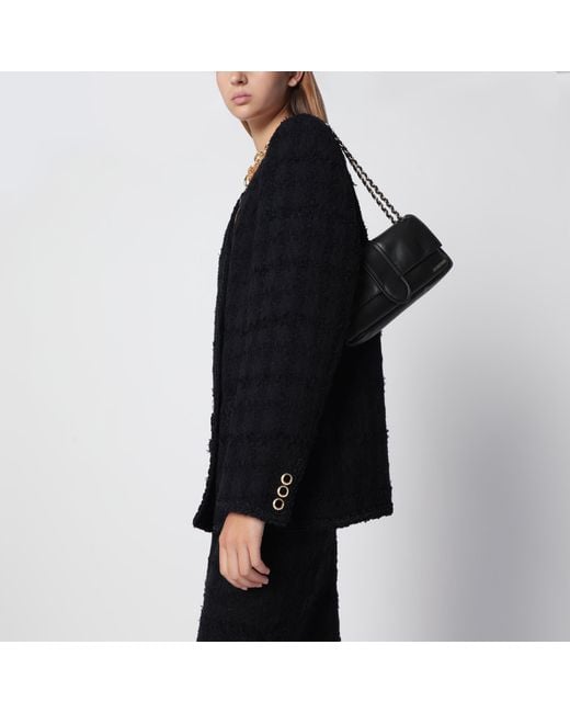 Jacquemus Black Chaãne Soft Shoulder Bag