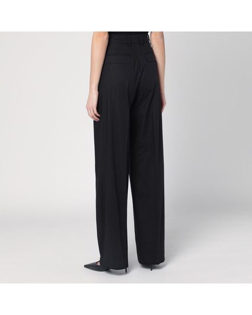 Thelatest Black Wide Axel Trousers
