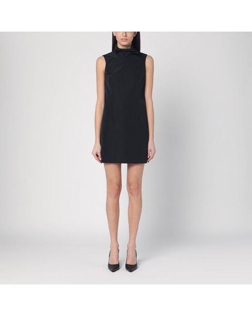 Givenchy Black Mini Dress With Bow