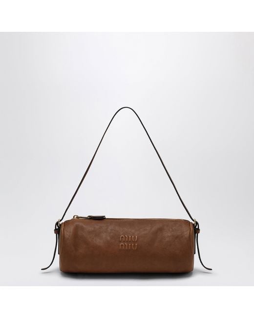 Miu Miu Brown Rovere Pouch