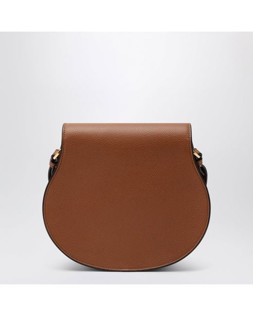 Chloé Brown Saddle Marcie Bag