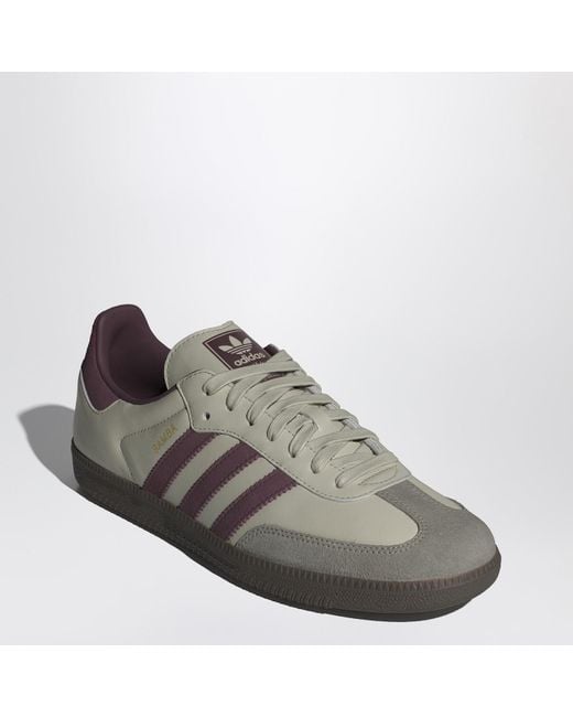 Adidas Originals Gray Sneaker Samba Og Putty/ Metallic for men
