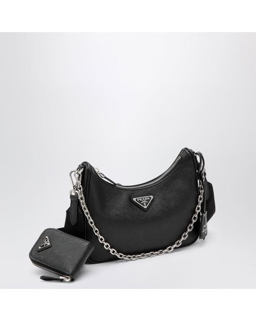 Borsa Re-Edition 2005 Nera di Prada in Black