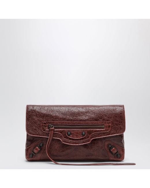 Balenciaga Red Le City Pouch