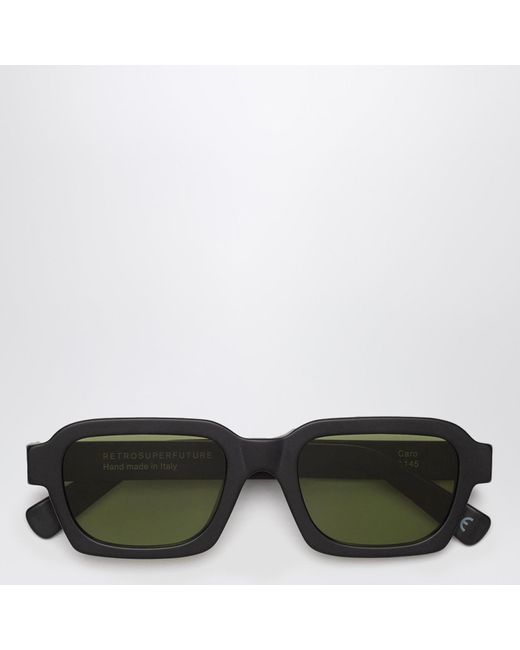 Retrosuperfuture Black Caro Sunglasses for men