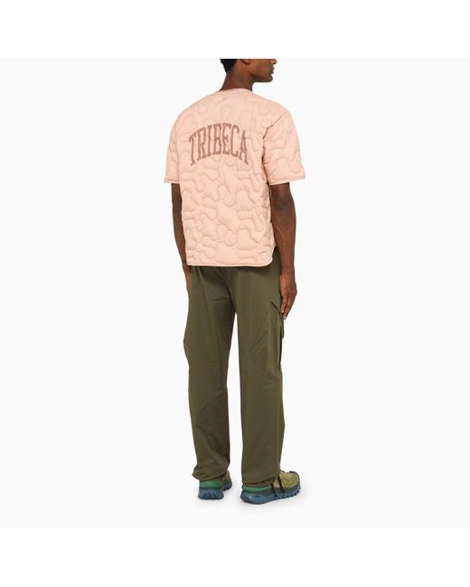 MONCLER X SALEHE BEMBURY Pink Padded Shirt for men