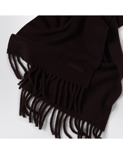 Sciarpa Marrone di Max Mara in Black