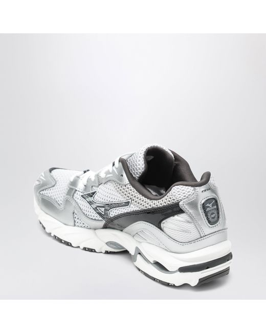 Mizuno White Sneakers Wave Rider 10 Cloudscape/ Sand/Harbor Mist for men